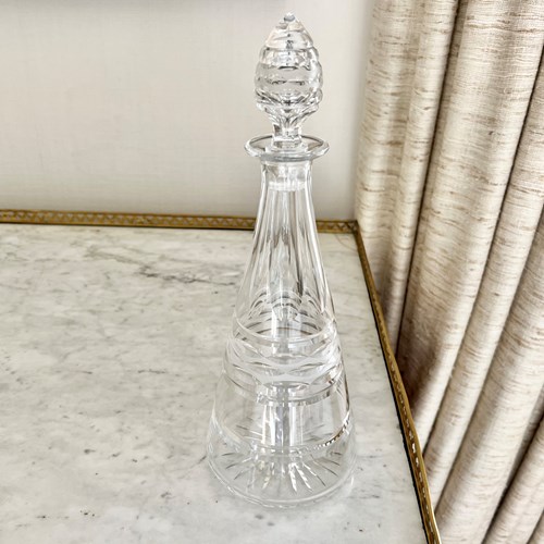 Vintage Fortnum & Mason Cut Crystal Decanter