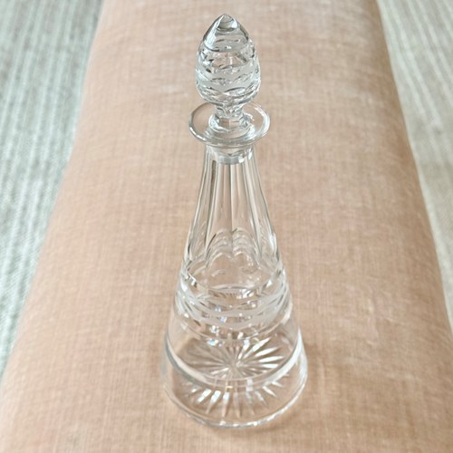 Vintage Fortnum & Mason Cut Crystal Decanter