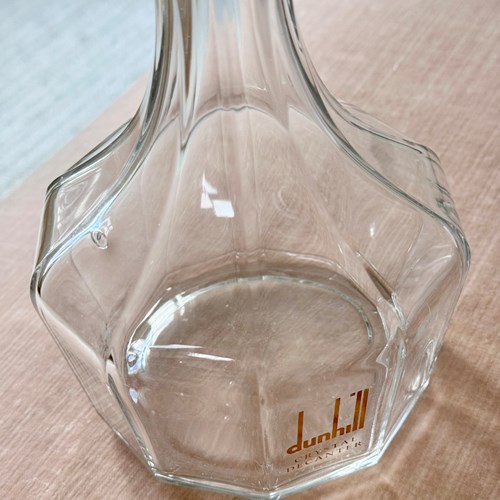 20th Century Dunhill branded crystal decanter C1980