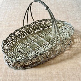 Christofle Style Silver Woven Trink...