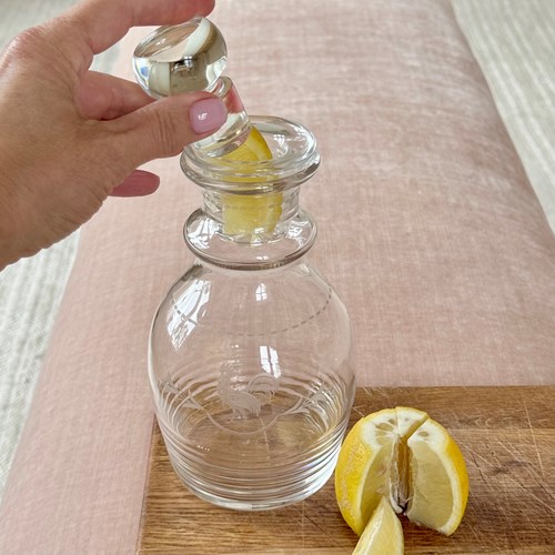 Rare Art Deco Cocktail Shaker With Citrus Lemon Squeezer Lid C1930