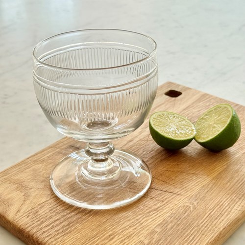 Large Georgian Handblown Cut Glass Rummer C1820