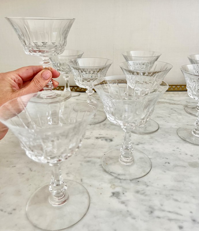 14 Val Saint Lambert Crystal Champagne Coupes-the-vintage-entertainer-img-9305-main-638334795960464632.jpeg