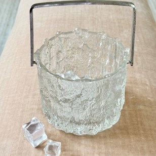Icicle Glass Ice Bucket By Tapio Wi...