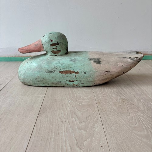 Antique Painted Decoy Duck