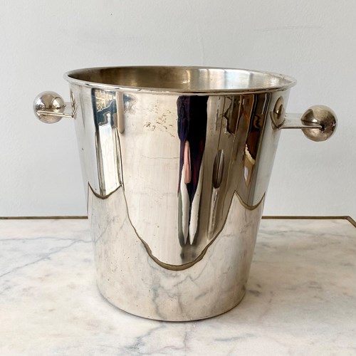 Art Deco Silver Plate Champagne Ice Bucket