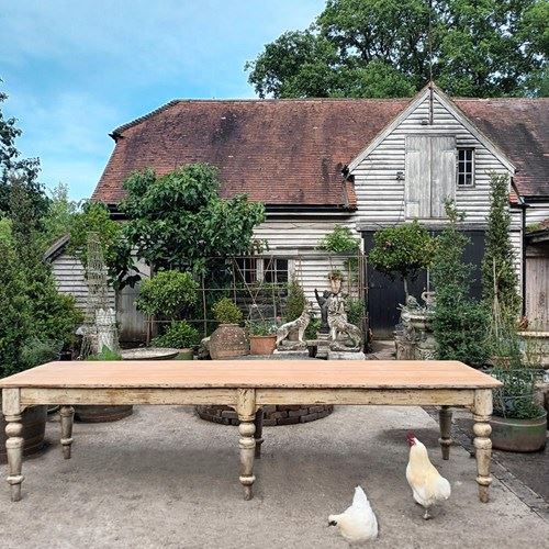 A Very Large Scullery Dining Table