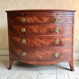 Mahogany Chest Of Drawers