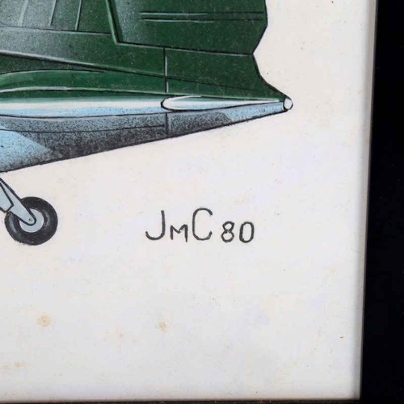 Pair of Douglas Dakota DC2/3 Gouache Illustrations-tinker-toad-1100376134-preview-main-637717199630133719.JPG
