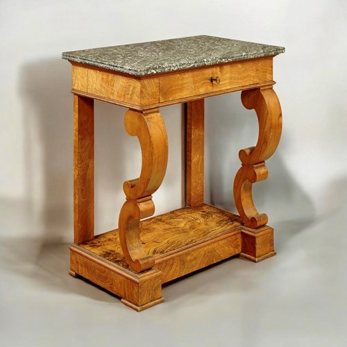 A Continental Marble Topped Console Table Circa 1850