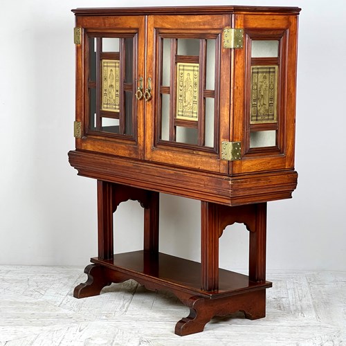 A Mahogany Display Cabinet Circa 1900