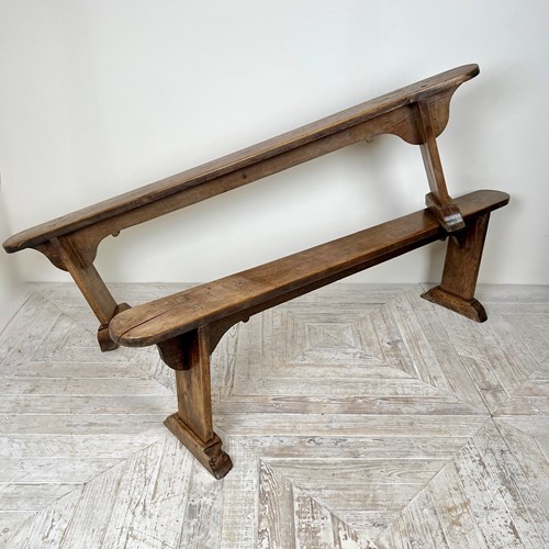 Pair Of C19th French Fruitwood Benches
