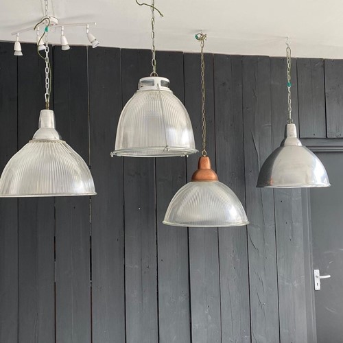 Large Selection Various Vintage Holophane Lights