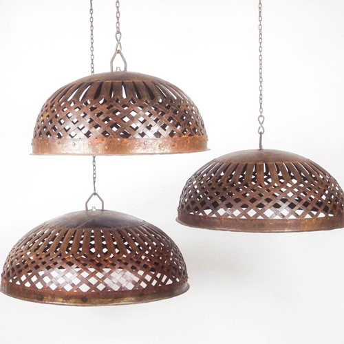 Large Industrial Metal Pendant Light Shades