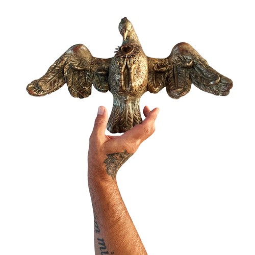 Exquisite And Extremely Rare Italian Holy Spirit, Carved Wood, 1600'S