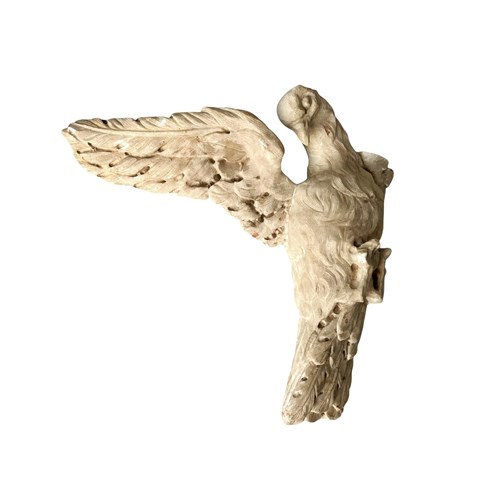 Stunning Italian Dove, Holy Spirit, Hand Carved From Stone, 1700'S