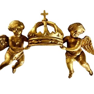 Gorgeous Antique French Gilded Carv...