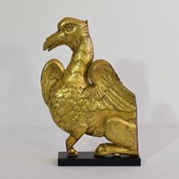 19th Century French Giltwood Bird Ornament 