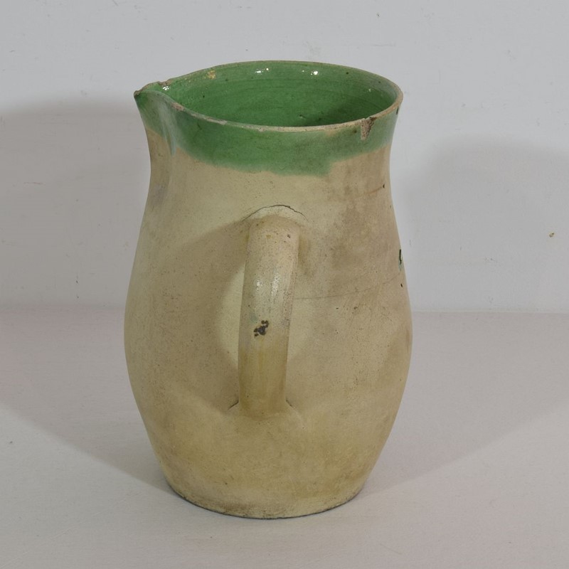 19th Century, French Glazed Earthenware Water Jug-tresors-trouves-2004313-main-637418119010605921.JPG