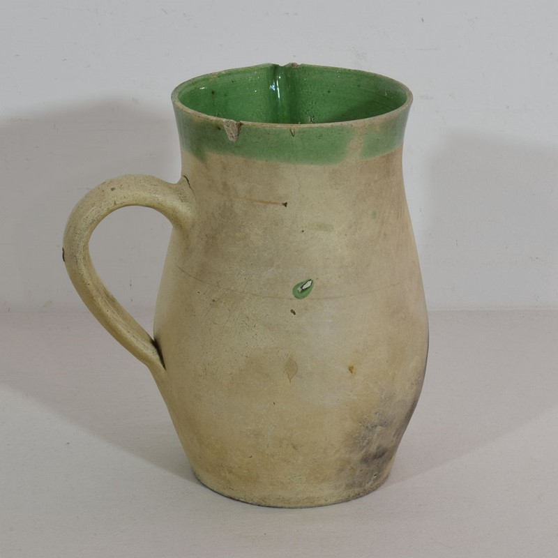 19th Century, French Glazed Earthenware Water Jug-tresors-trouves-2004314-main-637418119015449678.JPG