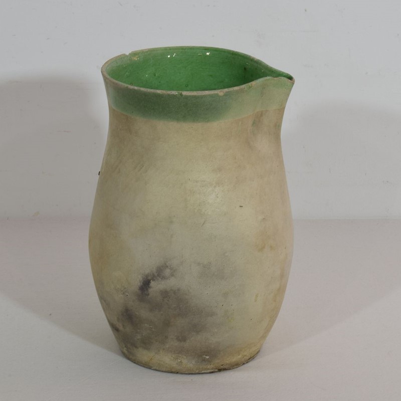 19th Century, French Glazed Earthenware Water Jug-tresors-trouves-2004315-main-637418119019355895.JPG