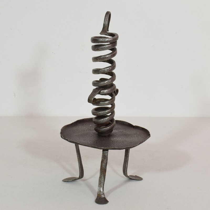  Couple 18th Century,  Forged Iron Candleholders-tresors-trouves-2103207-main-637991085099293579.JPG