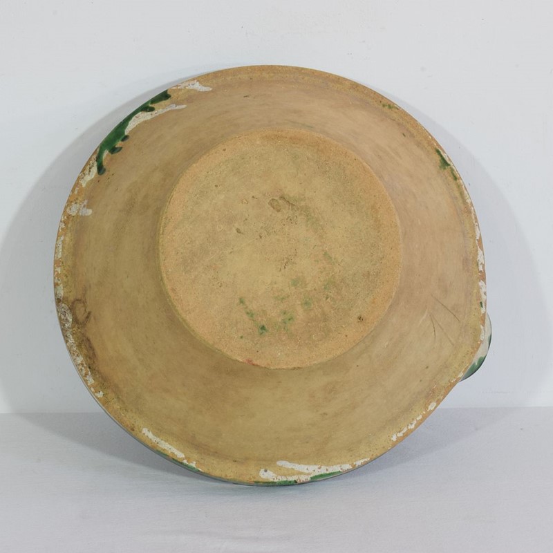 19th Century French Green Glazed Dairy Bowl-tresors-trouves-2104447-main-637712795442347228.JPG