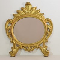 18th Century, Italian Giltwood Baroque Mirror