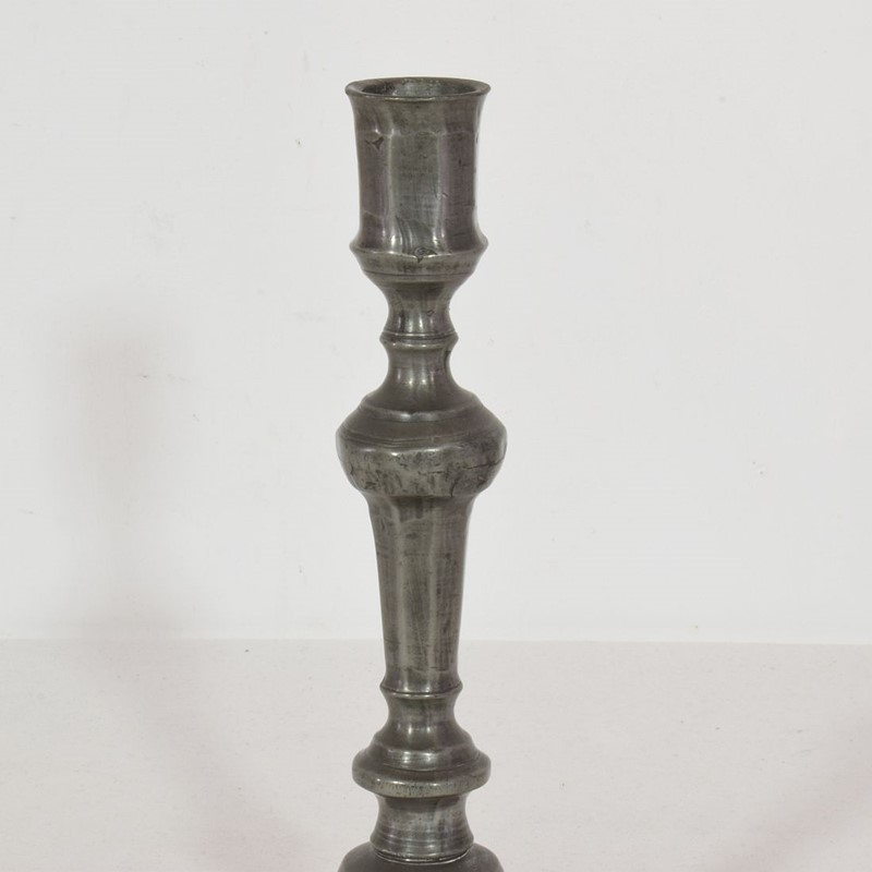 Pair 18th Century French Pewter Candle-holders-tresors-trouves-2200126-main-637869269396033612.JPG