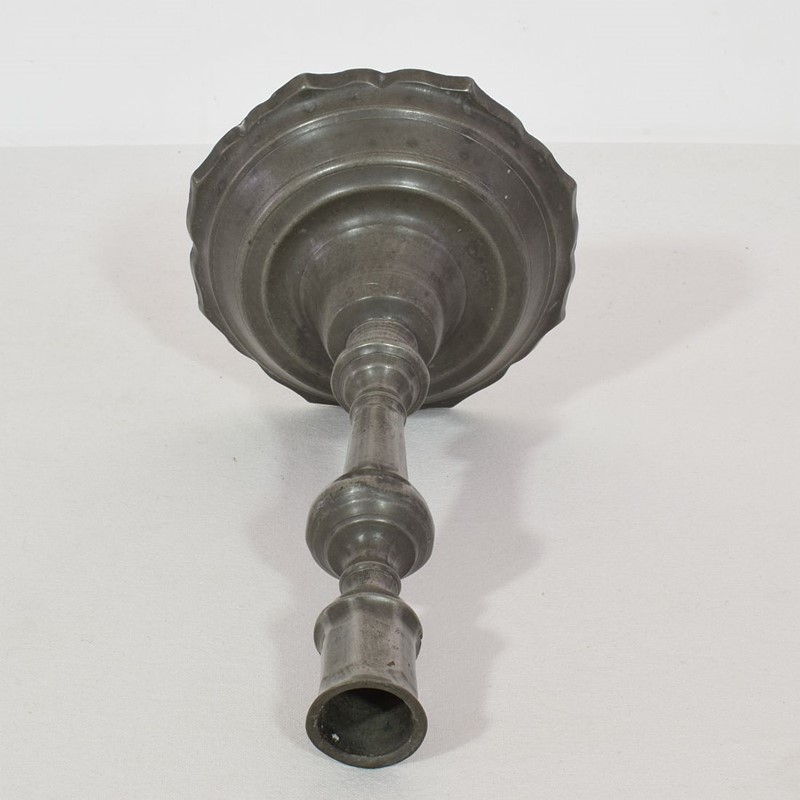  Pair 18th Century French Pewter Candle-holders-tresors-trouves-2200128-main-637869269505804234.JPG