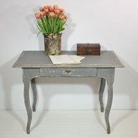 18th Century Painted Louis XV Table / Small Desk