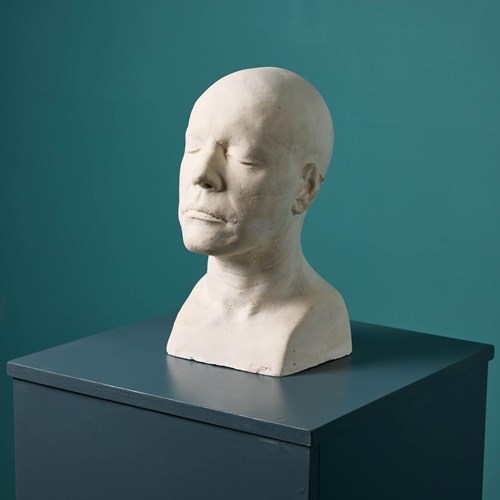 Plaster Cast Bust Of A Male Ex. Tucker Collection