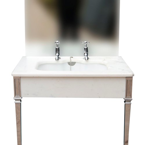 John Bolding Marble Sink With Stand