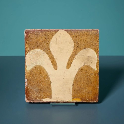 Chamberlain & Co Fleur De Lys Encaustic Tile