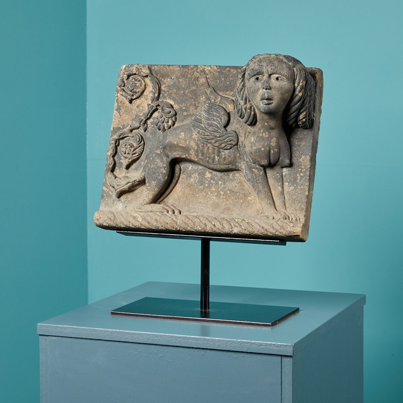 Antique Carved Stone Plaque with Sphinx-uk-heritage-0-215-antique-sphinx-plaque1-main-637974606374556652.jpeg