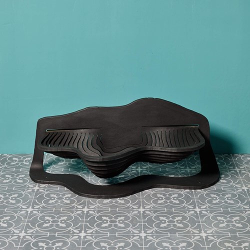 Contemporary Laser Cut Fire Basket By Stuart Hill