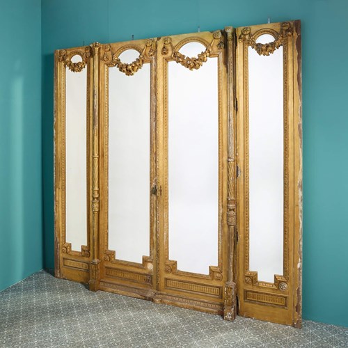 A Spectacular Mid 19Th Century Spanish Four Section Entryway