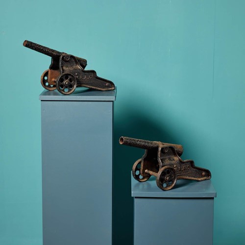 Pair Of Antique Winchester Signalling Cannons