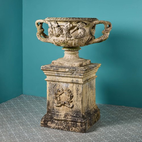 Impressive 19Th Century Warwick Vase