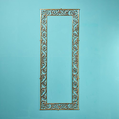 Decorative Antique Cast Bronze Frame
