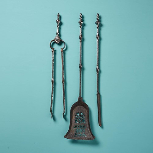 Set Of Reclaimed Georgian Fire Tools