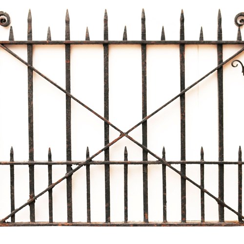 Reclaimed Heavy Duty Wrought Iron Gate