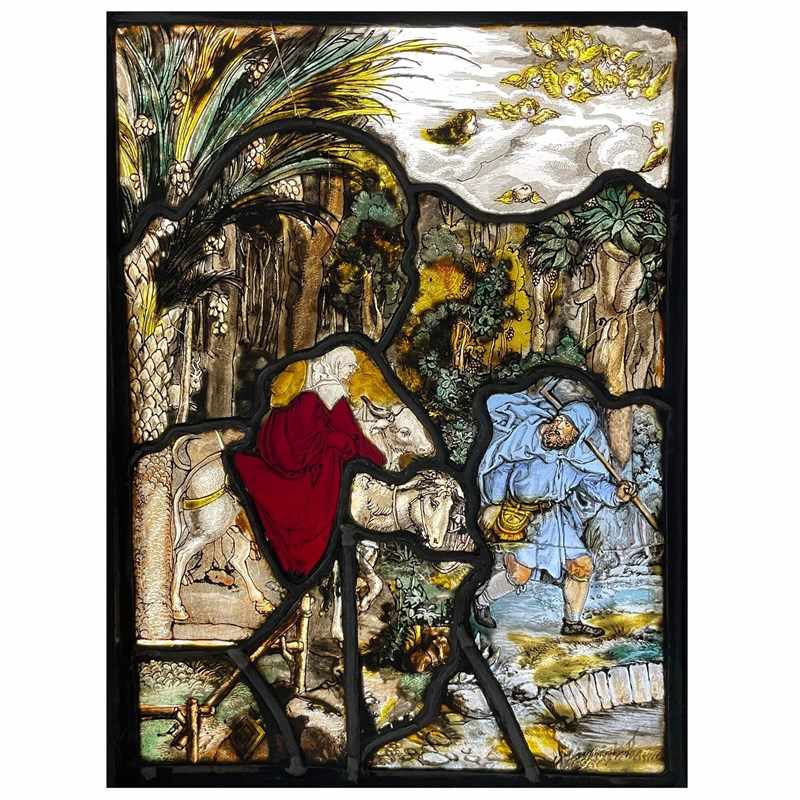 Antique Religious Stained Glass Depicting The Flight Into Egypt-uk-heritage-0-318-cut-main-638210722560441306.jpeg