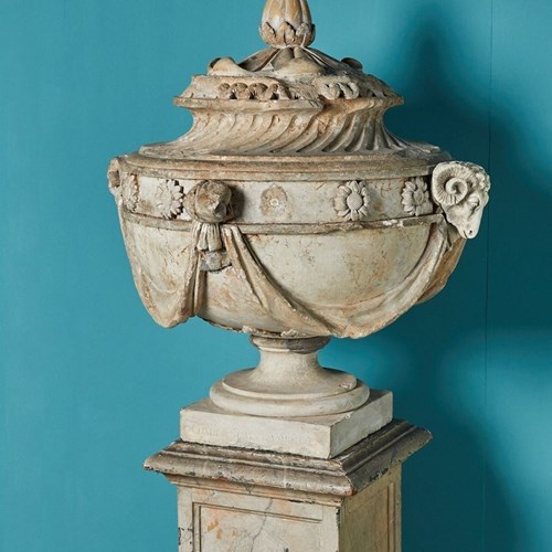 Coade And Sealy Lidded Urn