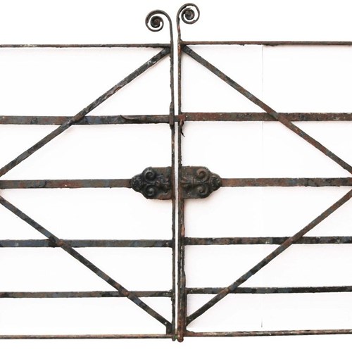 Set Of Antique Georgian Driveway Gates