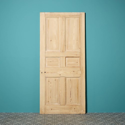 19Th Century Reclaimed Pine Internal Door