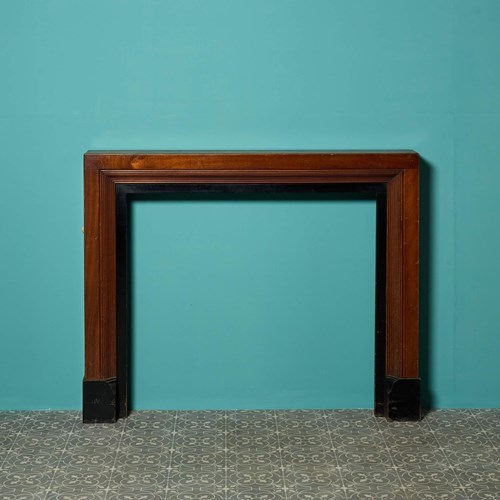 1920S Art Deco Wooden Fire Surround