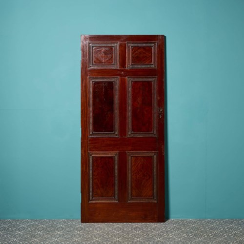 Georgian Style 6-Panel Mahogany Internal Door