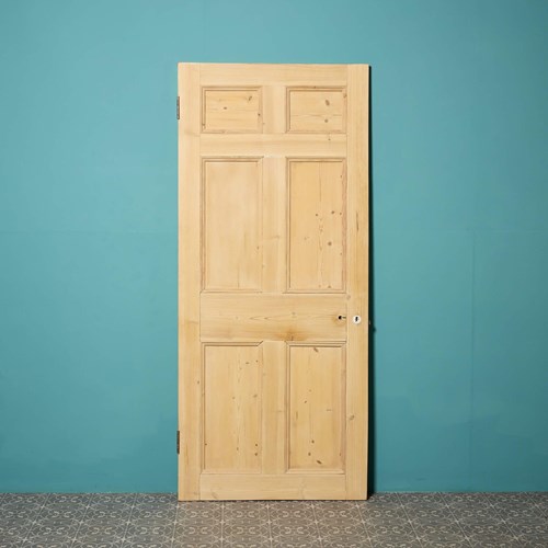 Reclaimed 18Th Century Stripped Pine Internal Door