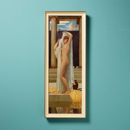 ‘The Bath Of Psyche’ (1892) Framed Oil On Canvas